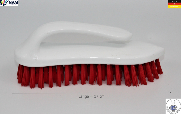 Hygiene-Waschbürste Rot